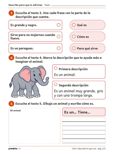Pàgina 2 de 3: Describo para que lo adivines