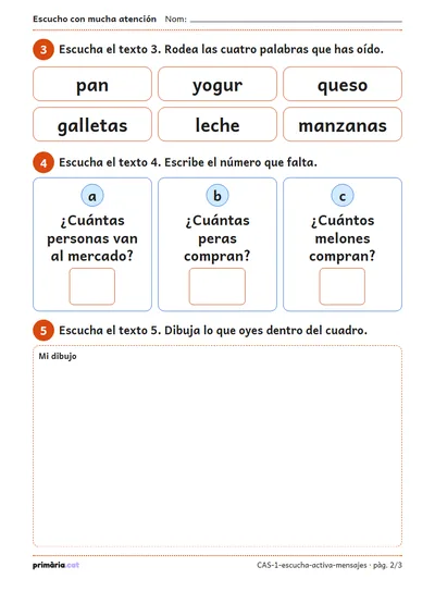 Pàgina 2 de 3: Escucho con mucha atención