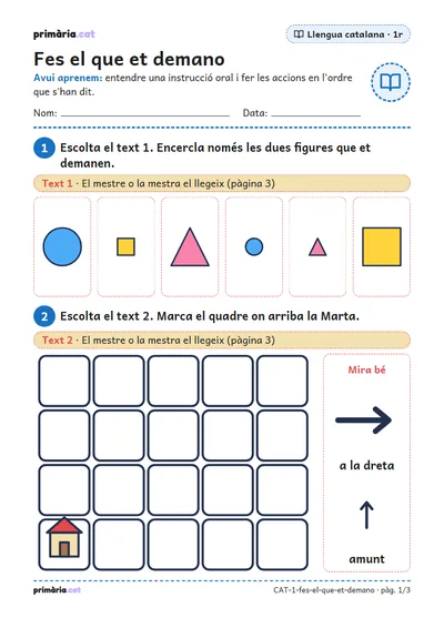 Pàgina 1 de 3: Fes el que et demano