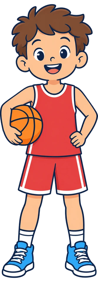 Un jugador de bàsquet