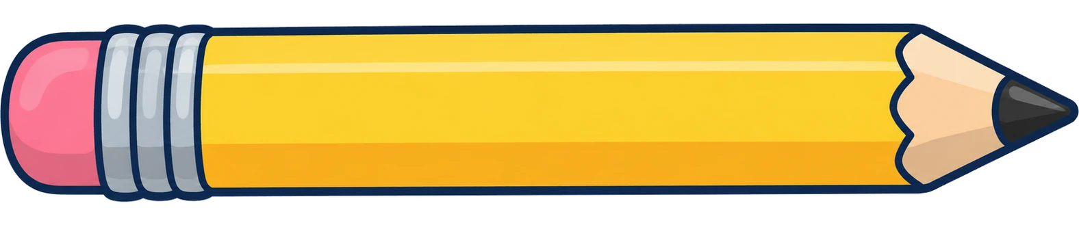 Un llapis gran
