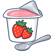 Un pot de iogurt