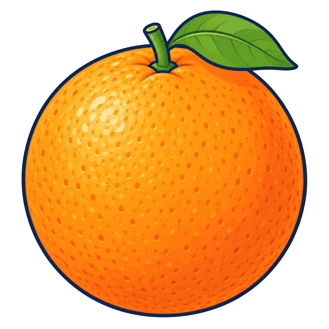 An orange