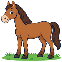 Un cavall