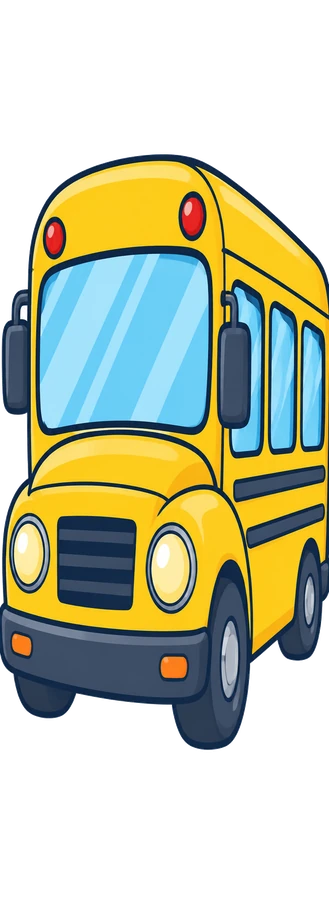Un autobús escolar