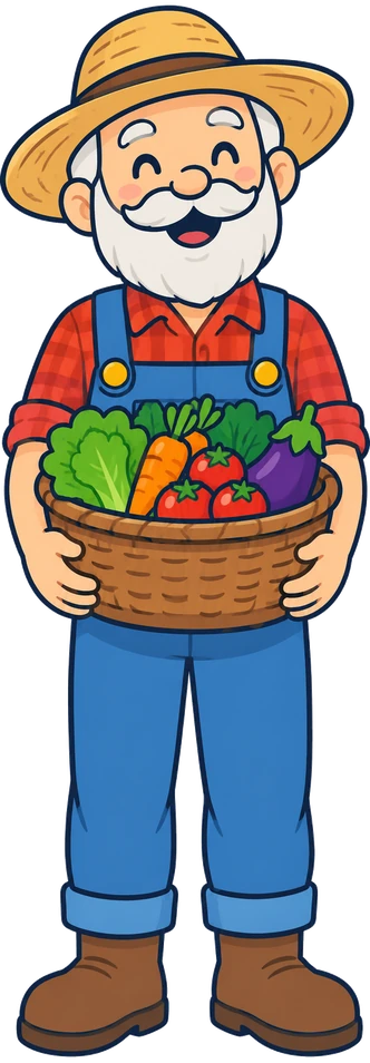 Un avi a l'hort