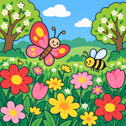 Un prat de primavera