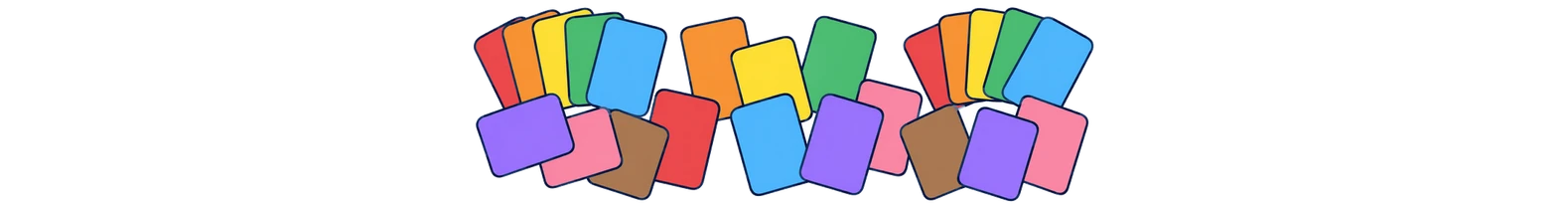 Cartes de joc escampades