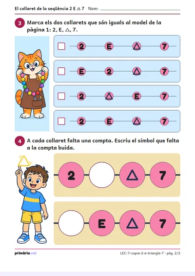 Pàgina 2 de 2: El collaret de la seqüència 2 E △ 7