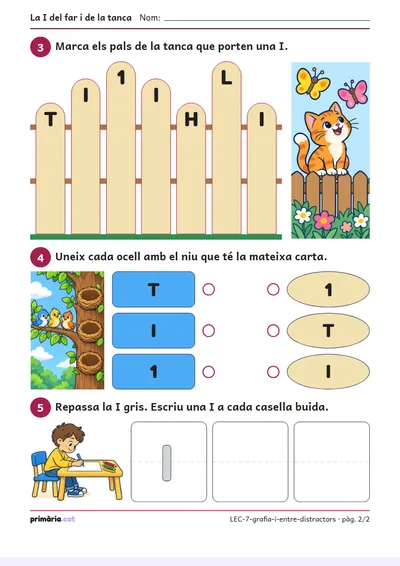 Pàgina 2 de 2: La I del far i de la tanca