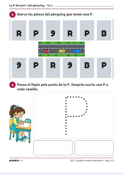Pàgina 2 de 2: La P del port i del pàrquing
