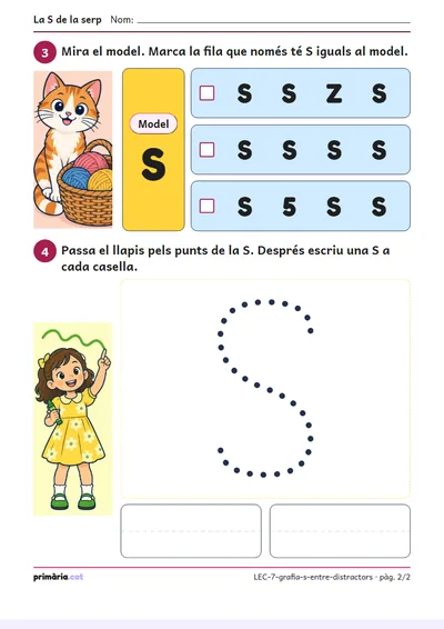 Pàgina 2 de 2: La S de la serp