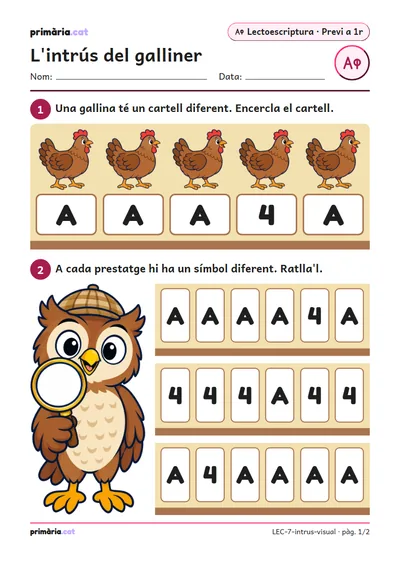 Pàgina 1 de 2: L'intrús del galliner