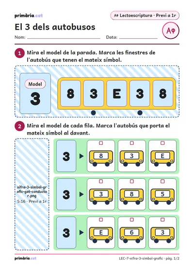 Pàgina 1 de 2: El 3 dels autobusos