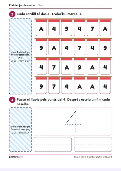 Pàgina 2 de 2: El 4 del joc de cartes