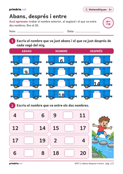 Pàgina 1 de 2: Abans, després i entre
