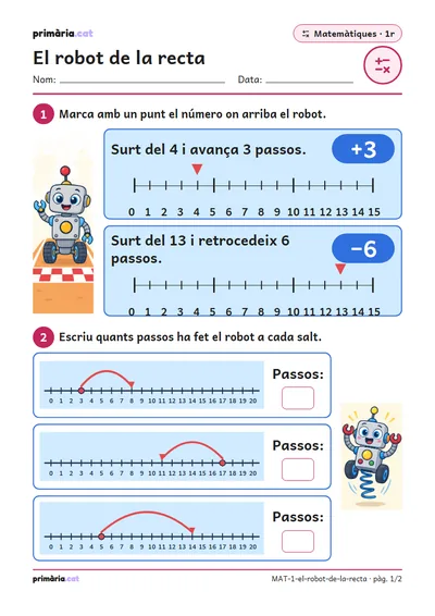 Pàgina 1 de 2: El robot de la recta