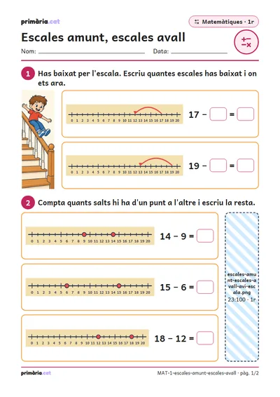 Pàgina 1 de 2: Escales amunt, escales avall