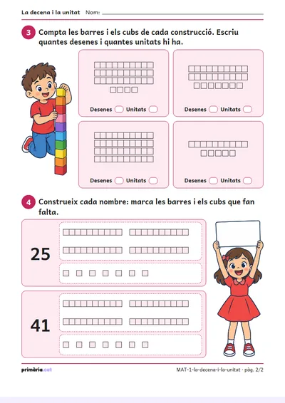 Pàgina 2 de 2: La decena i la unitat