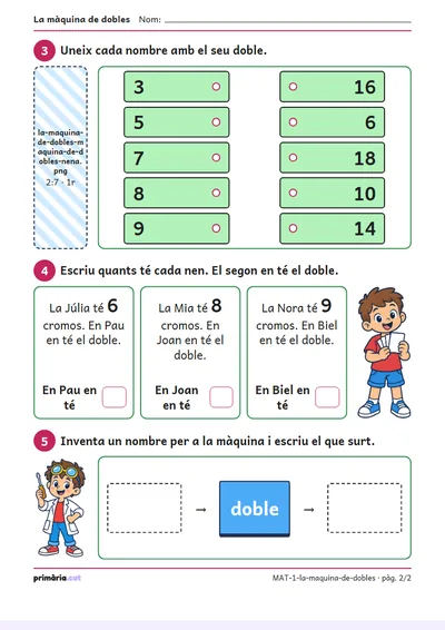 Pàgina 2 de 2: La màquina de dobles