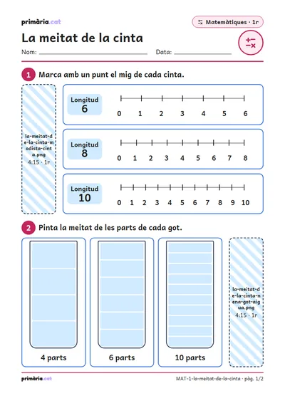 Pàgina 1 de 2: La meitat de la cinta