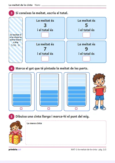 Pàgina 2 de 2: La meitat de la cinta