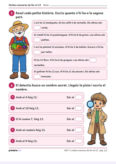 Pàgina 2 de 2: Moltes maneres de fer el 12