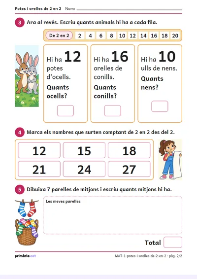 Pàgina 2 de 2: Potes i orelles de 2 en 2