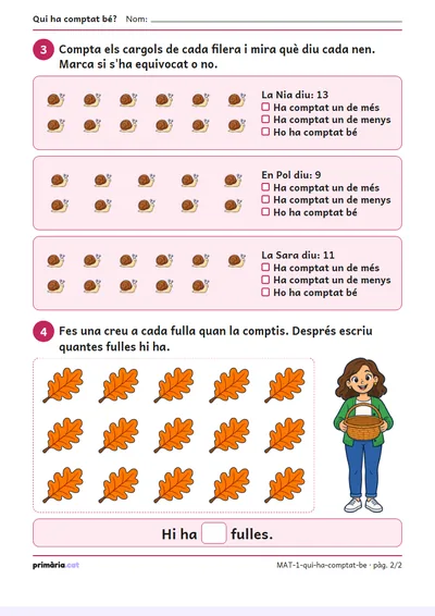 Pàgina 2 de 2: Qui ha comptat bé?