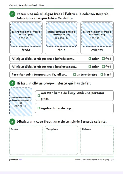 Pàgina 2 de 2: Calent, templat o fred