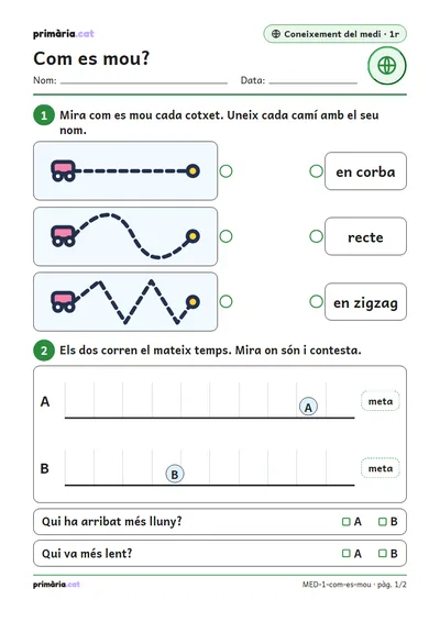 Pàgina 1 de 2: Com es mou?